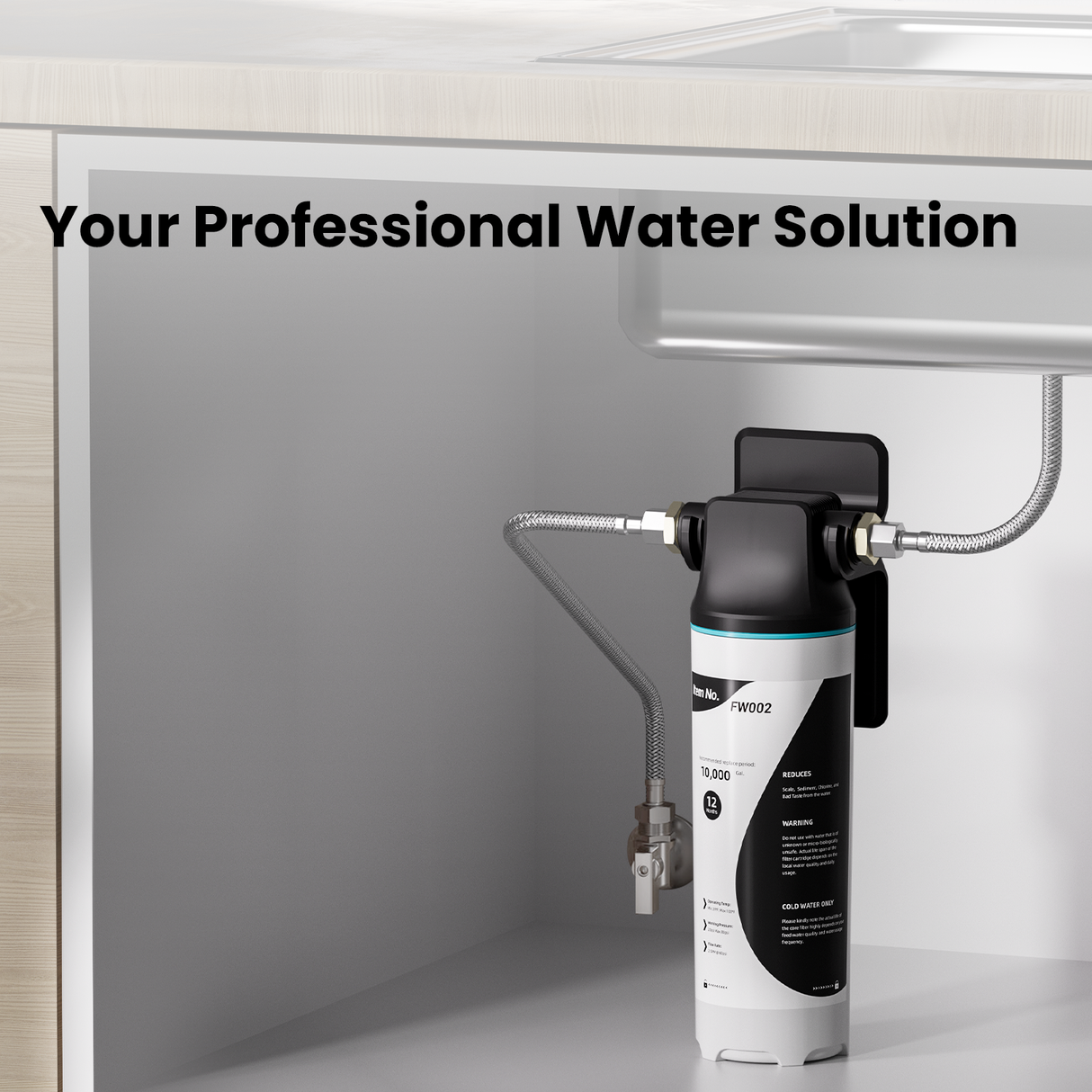 Verossi | Mini Under Sink Water Filtration System