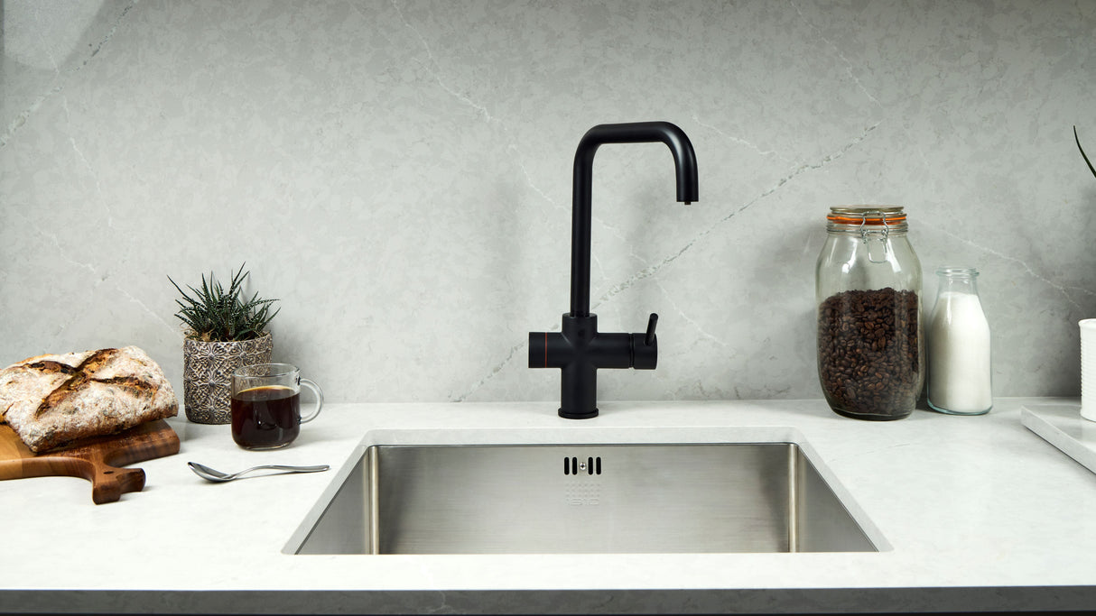 Verossi | Valeria | Finger Print Control 3 in 1 Instant Boiling Tap | Matt Black Finish
