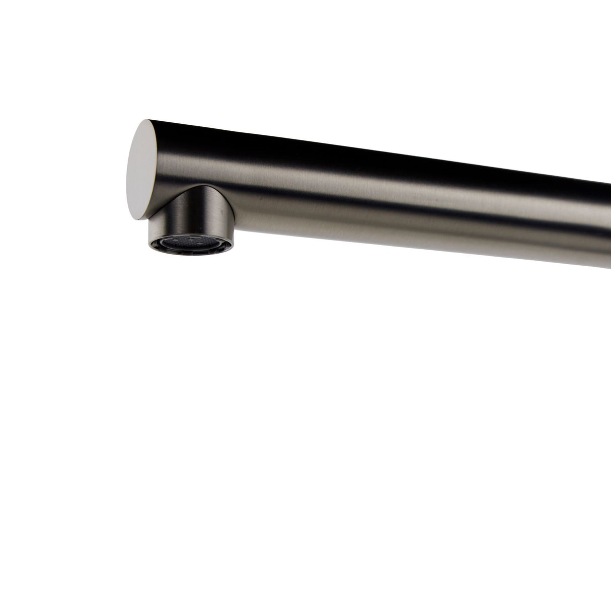 Verossi | Top Fix - Vito | L Neck Single Lever Mixer Kitchen tap | Brushed Steel