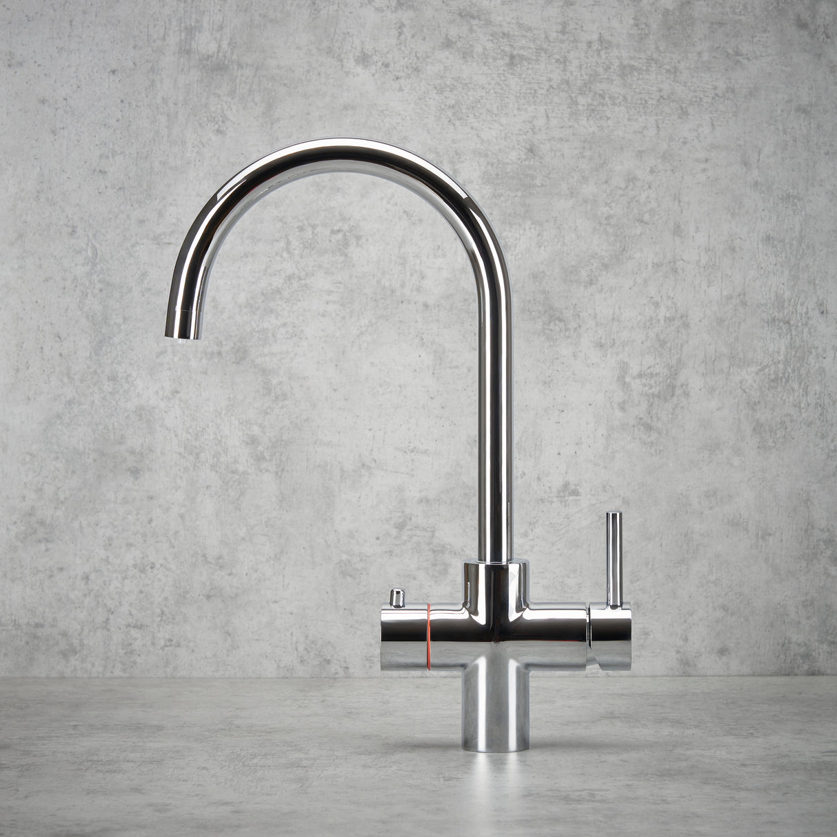 Verossi | Vinta | Swan 3 in 1 Instant Boiling Tap | Polished Chrome Finish