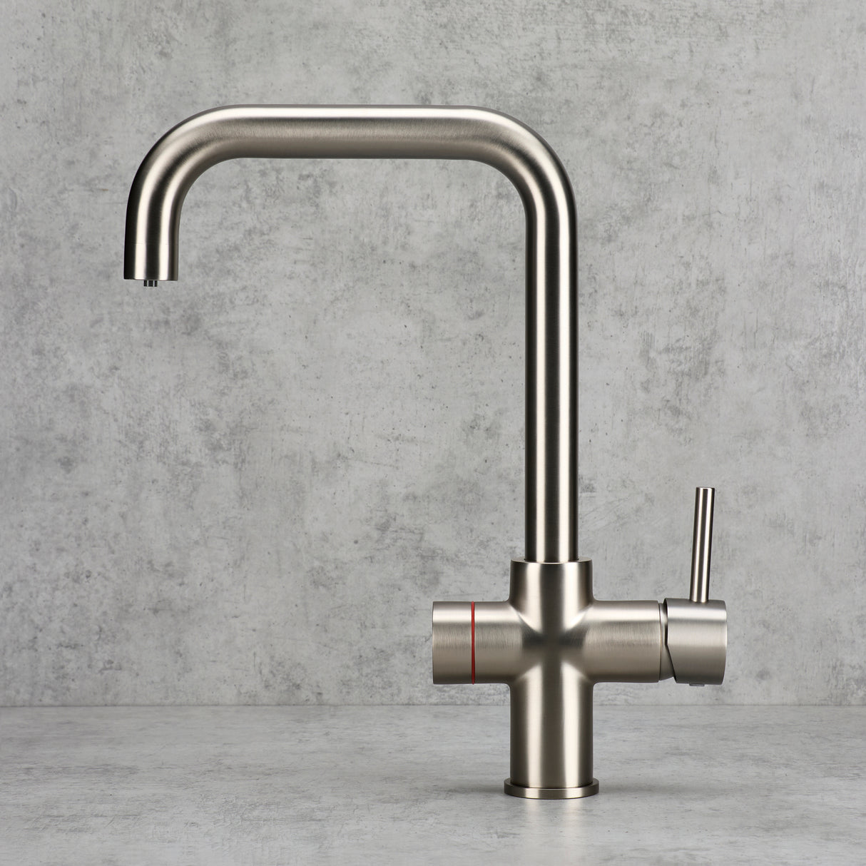 Verossi | Valeria | Finger Print Control 3 in 1 Instant Boiling Tap | Brushed Steel Finish