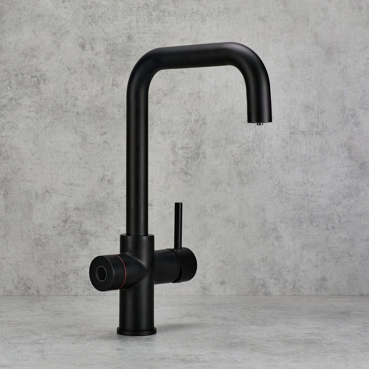 Verossi | Valyrian | Finger Print Control 4 in 1 Instant Boiling & Filtered Cold Water Tap | Matt Black Finish