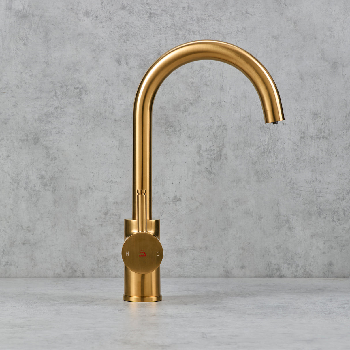 Verossi | Velante | Single Lever 3 in 1 Instant Boiling Tap | Brushed Gold Finish
