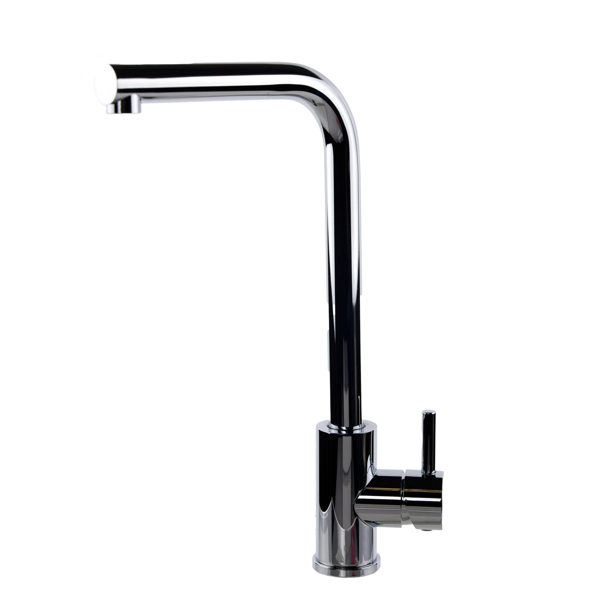 Verossi | Top Fix - Vito | L Neck Single Lever Mixer Kitchen tap | Chrome
