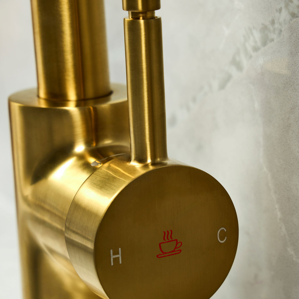 Verossi | Velante | Single Lever 3 in 1 Instant Boiling Tap | Brushed Gold Finish