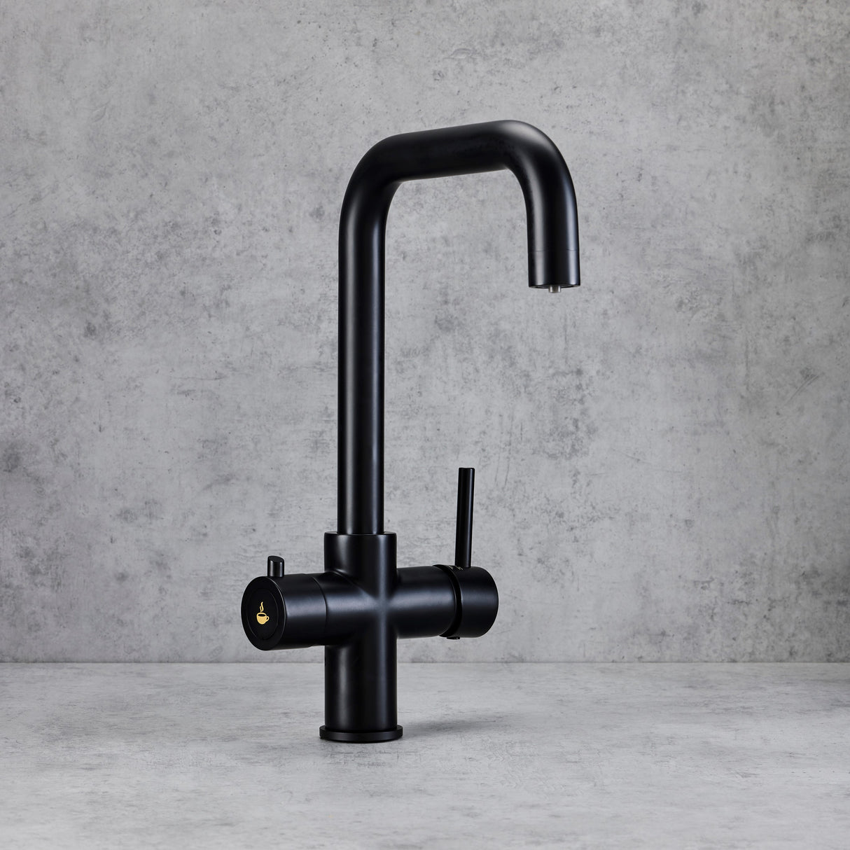 Verossi | Verani | 4 in 1 Instant Boiling & Filtered Cold Water Tap | Matt Black Finish