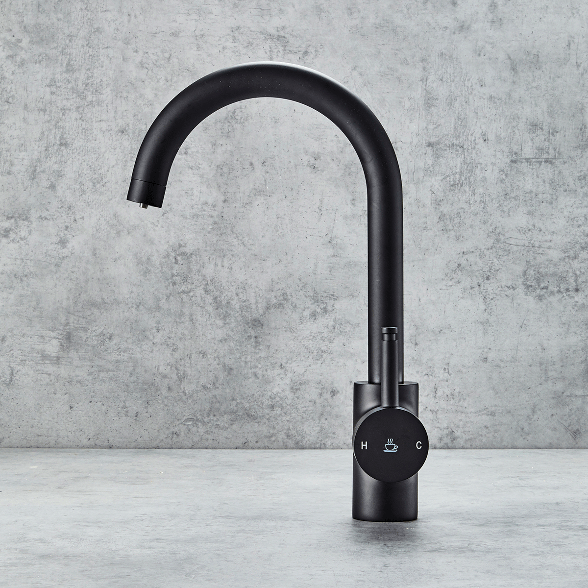 Verossi | Velante | Single Lever 3 in 1 Instant Boiling Tap | Matt Black Finish