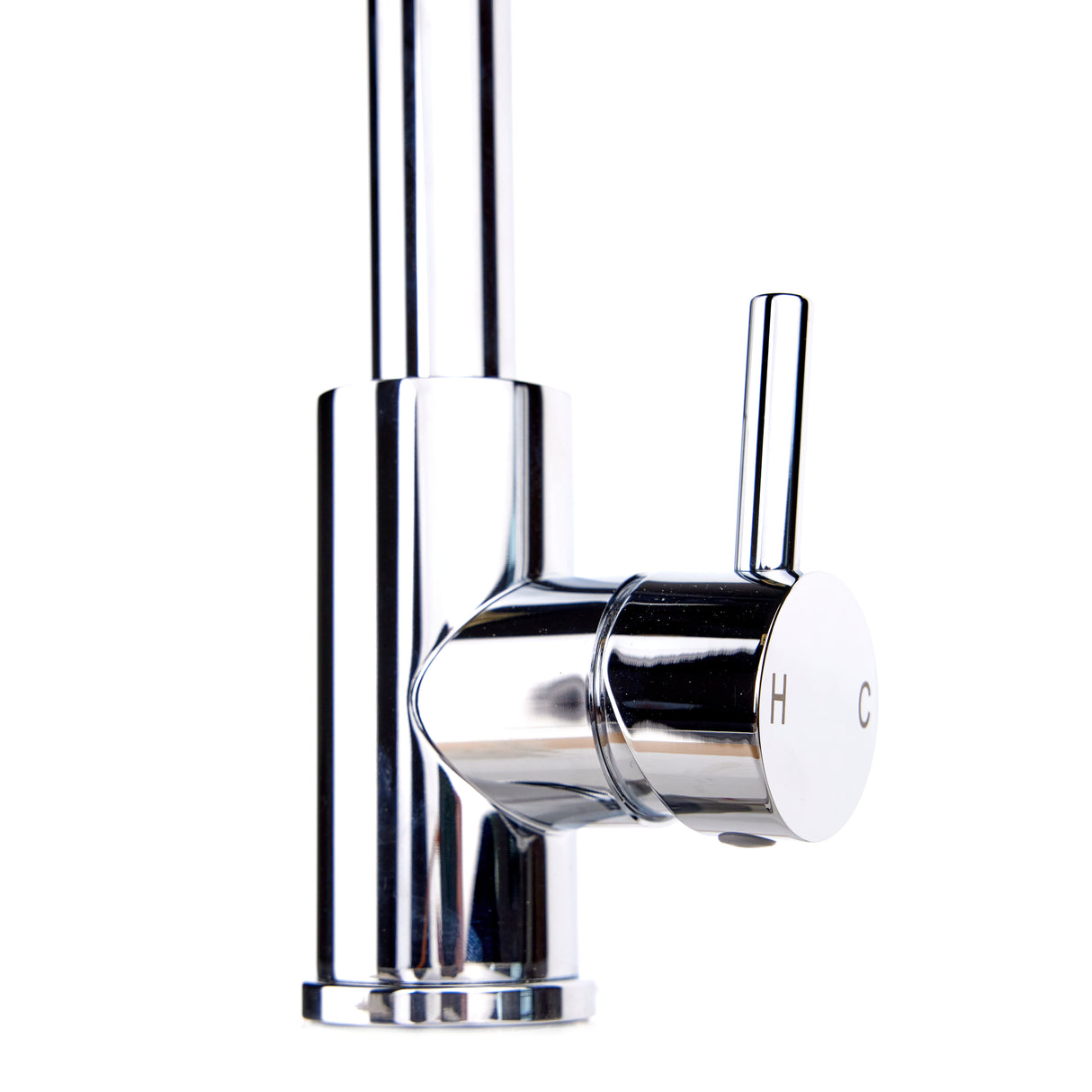 Verossi | Top Fix - Vito | L Neck Single Lever Mixer Kitchen tap | Chrome
