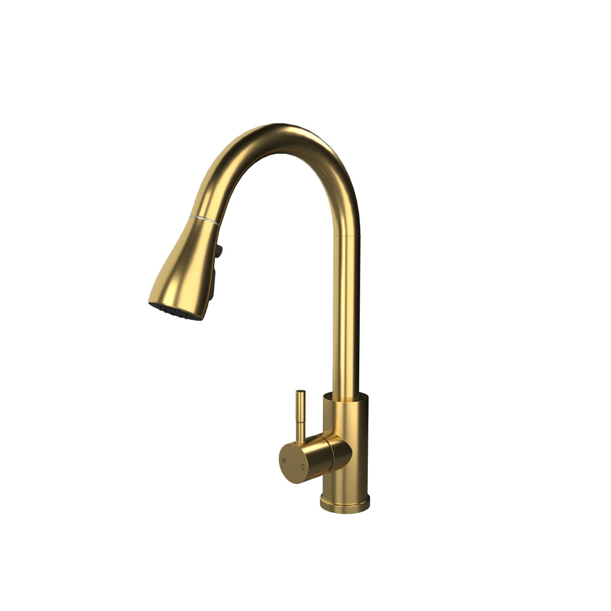Verossi | Kitchen Sink Mixer with Pull out Spray | Brushed Brass