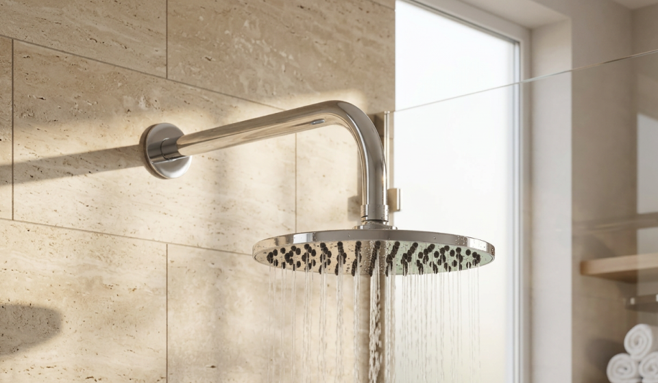 Why Every Modern Bathroom Needs a Wall-Mounted Shower Arm