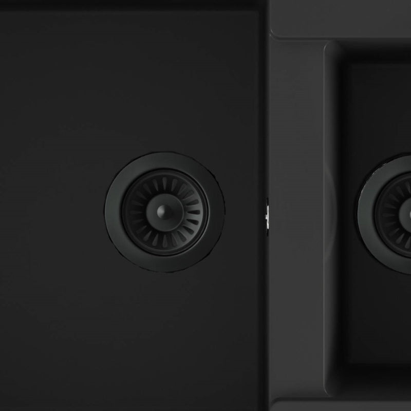 Black Kitchen Strainer Wastes