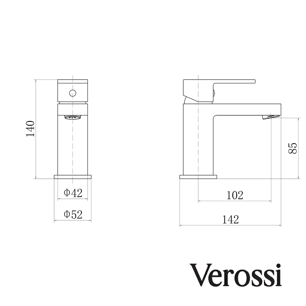 verossi bathroom tap