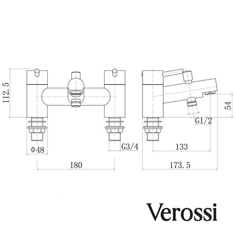 verossi bathroom tap