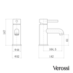 verossi bathroom tap