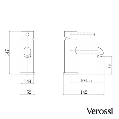 verossi bathroom tap