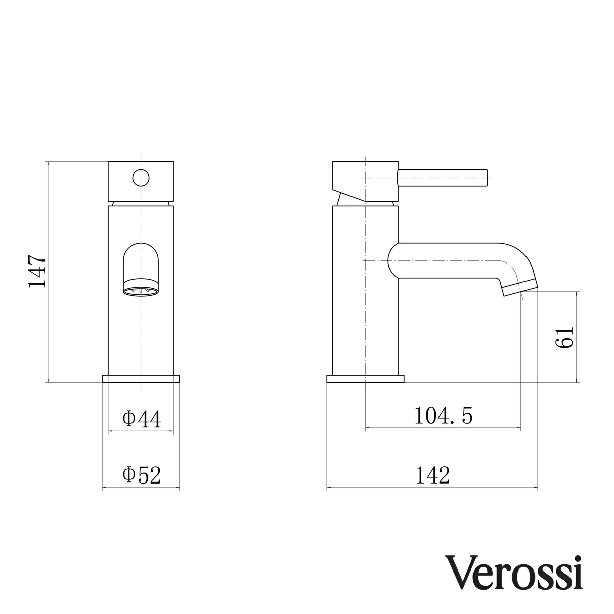 verossi bathroom tap