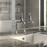 Verossi |Alton | Crosshead Traditional Bib Tap| Chrome