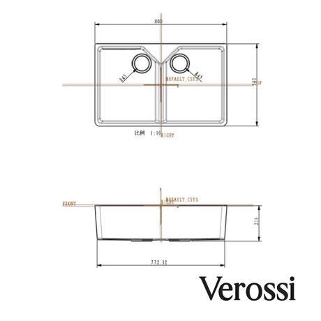 verossi kitchen sink