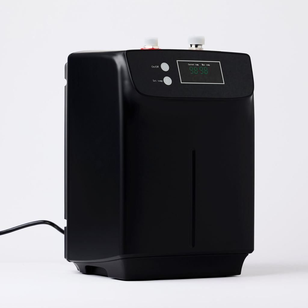 Verossi  | Venetian | Traditional Bridge Style 3 in 1 Instant Boiling Tap | White Ceramic Levers | Brushed Gold Finish