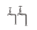 Verossi |Alton | Crosshead Traditional Bib Tap| Pewter
