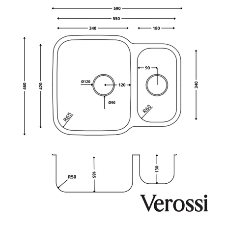 verossi kitchen sink