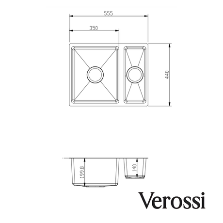 verossi kitchen sink