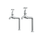 Verossi |Alton | Crosshead Traditional Bib Tap| Chrome