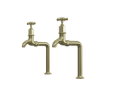 Verossi |Alton | Crosshead Traditinal Bib Tap| Polished Brass