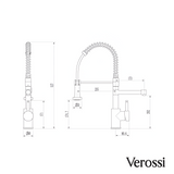 Verossi | Flex | Multiuse Style 3 in 1 Instant Boiling Tap with Flexi Spray  | Polished Chrome Finish