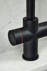 Verossi  | Valeria | Biometric 3 in 1 Instant Boiling Tap | Matt Black Finish