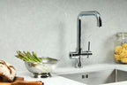 Verossi  | Valeria | Finger Print Control 3 in 1 Instant Boiling Tap | Polished Chrome Finish