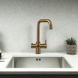 Verossi  | Verani | 4 in 1 Instant Boiling & Filtered Cold Water Tap | Brushed Copper Finish