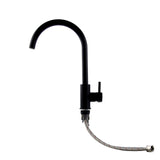 Verossi  | Top Fix - Vito - Swan Kitchen Sink mixer | Matt Black