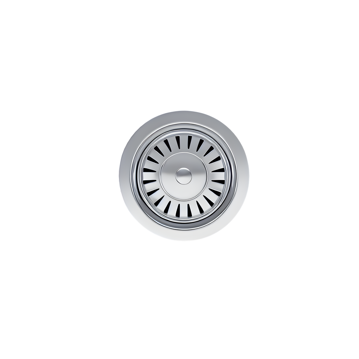 Elite | Kitchen Strainer Waste | Polished Steel Finish