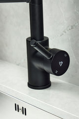 Verossi  | Flex | Multiuse Style 3 in 1 Instant Boiling Tap with Flexi Spray  | Matt Black Finish