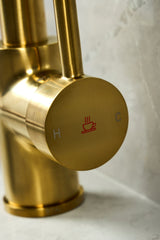 Verossi  | Flex | Multiuse Style 3 in 1 Instant Boiling Tap with Flexi Spray  | Brushed Gold Finish