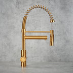 Verossi | Versan | Flexi 3 in 1 Instant Boiling Tap | Brushed Gold Finish