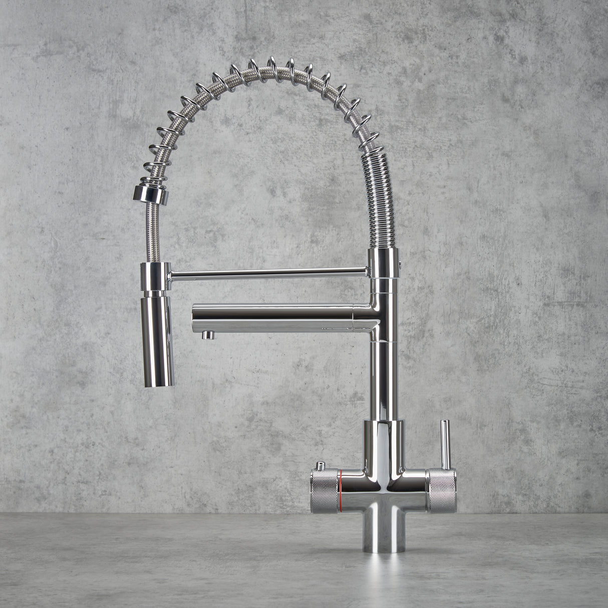 Verossi | Versan | Flexi 3 in 1 Instant Boiling Tap | Polished Chrome Finish