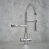 Verossi | Versan | Flexi 3 in 1 Instant Boiling Tap | Polished Chrome Finish