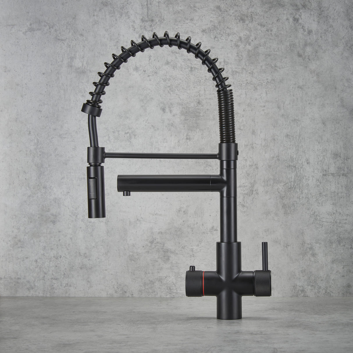 Verossi | Versan | Flexi 3 in 1 Instant Boiling Tap | Matt Black Finish