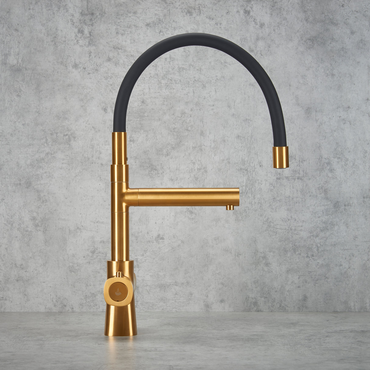 Verossi | Vaculoa | Flexi 3 in 1 Instant Boiling Tap | Brushed Gold Finish