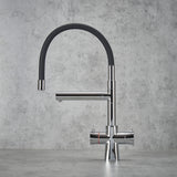 Verossi | Vaculoa | Flexi 3 in 1 Instant Boiling Tap | Polished Chrome Finish