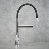 Verossi | Vaculoa | Flexi 3 in 1 Instant Boiling Tap | Polished Chrome Finish