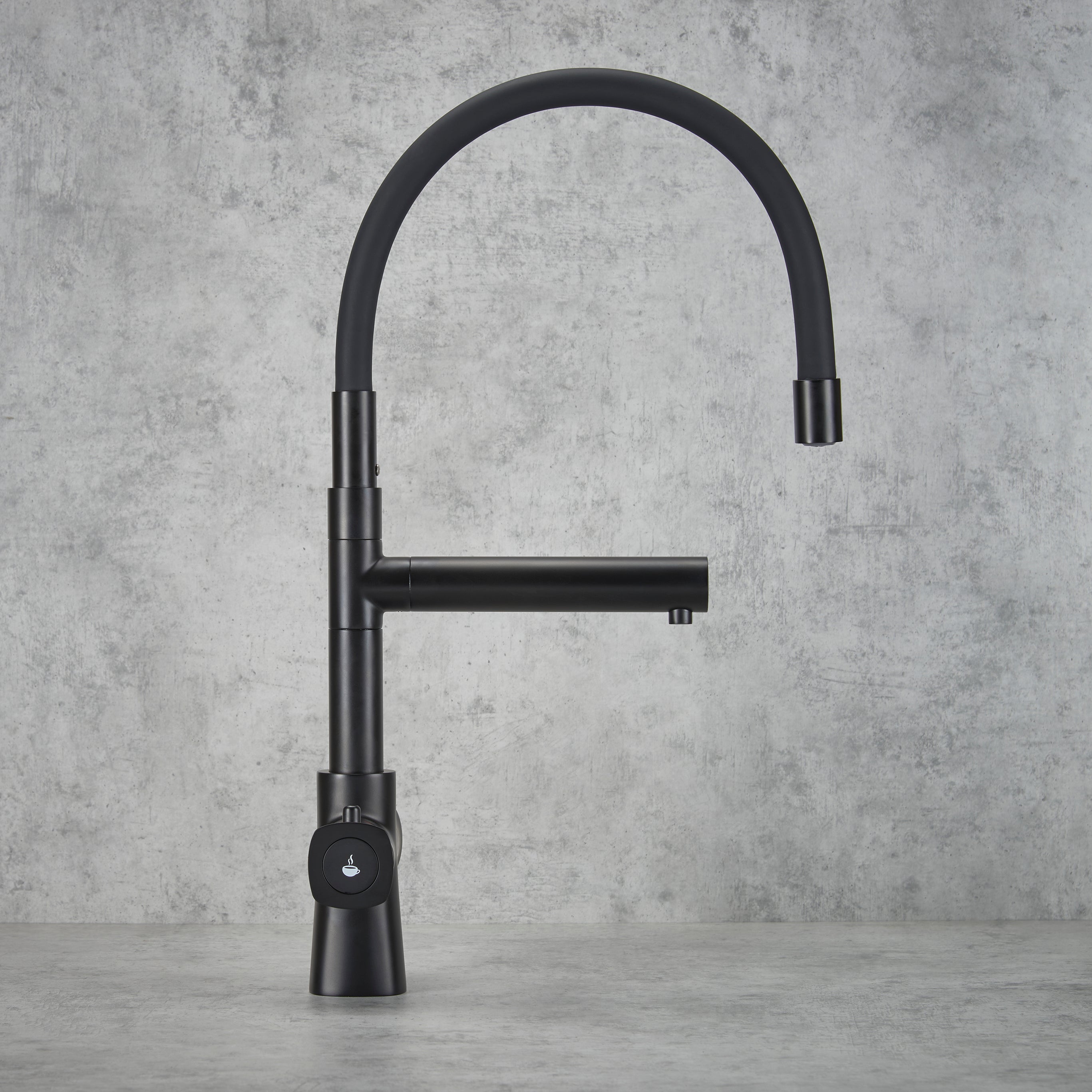 Verossi | Vaculoa | Flexi 3 in 1 Instant Boiling Tap | Matt Black Finish