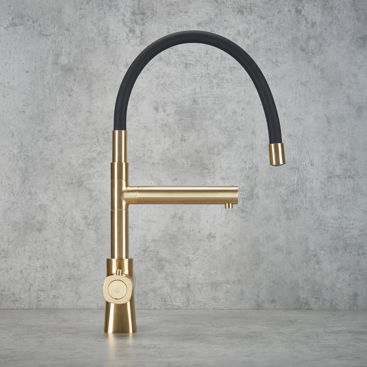 Verossi | Vaculoa | Flexi 3 in 1 Instant Boiling Tap | Unfinished Brass Finish