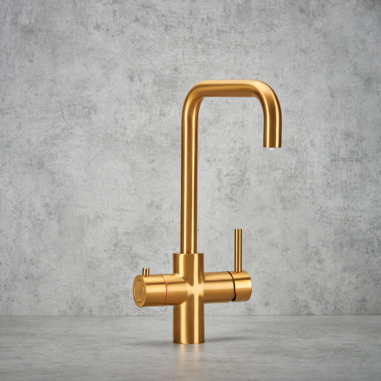 Verossi | Vigore | Contemporary 3 in 1 Instant Boiling Tap | Brushed Gold Finish