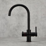 Verossi | Vinta | Swan 3 in 1 Instant Boiling Tap | Matt Black Finish