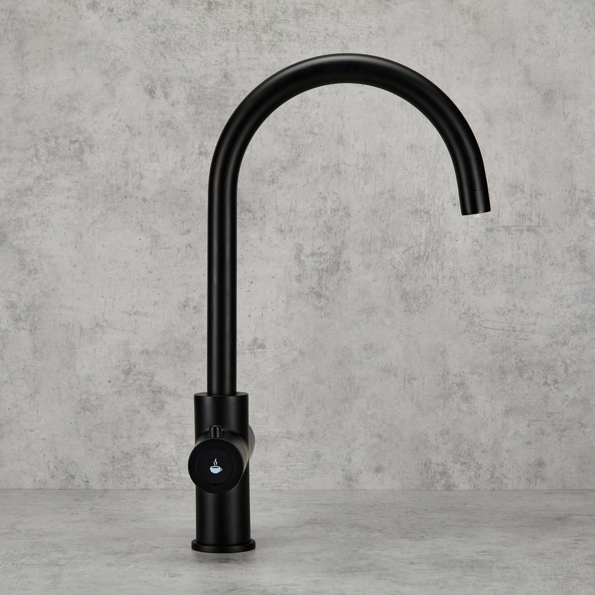 Verossi | Vinta | Swan 3 in 1 Instant Boiling Tap | Matt Black Finish