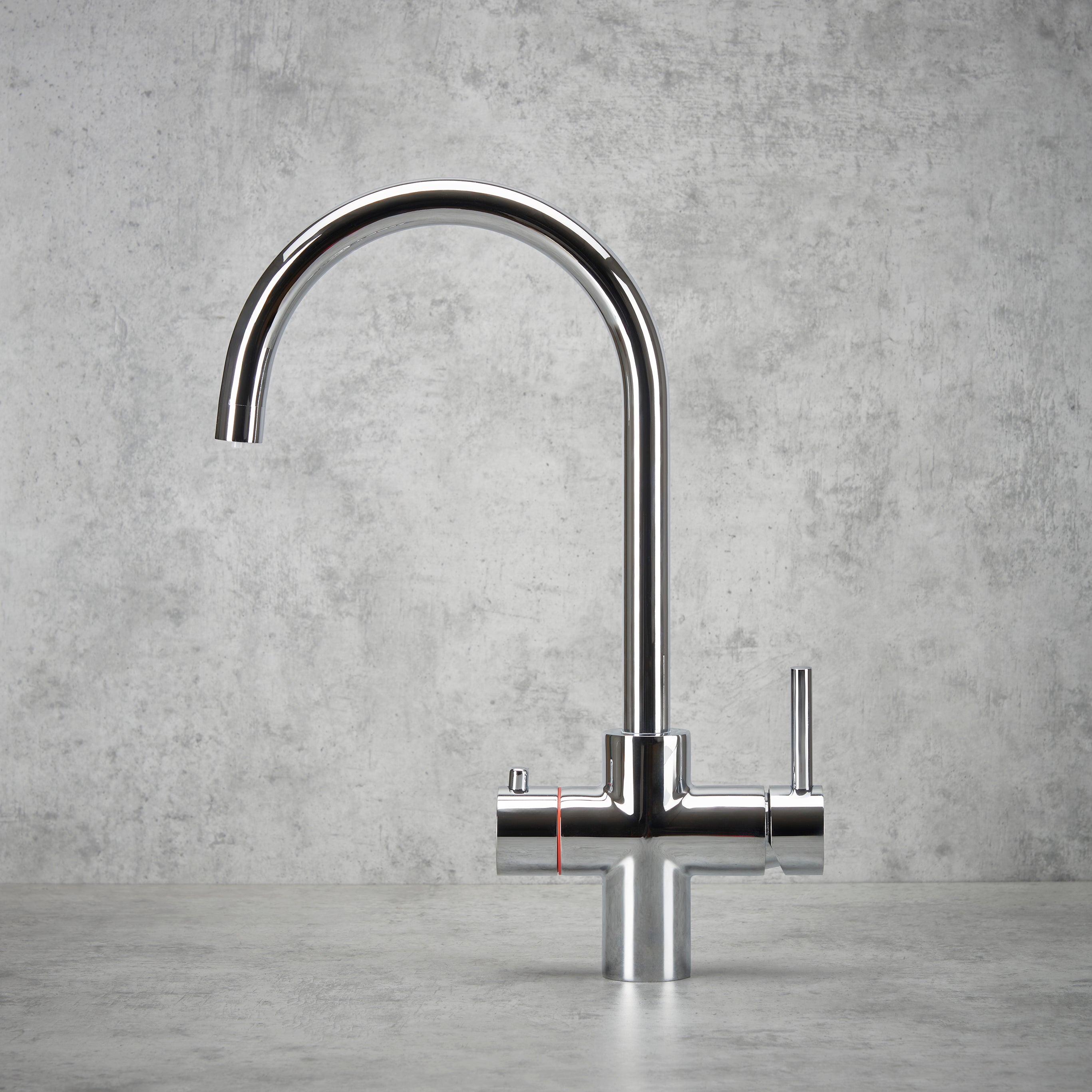 Verossi | Vinta | Swan 3 in 1 Instant Boiling Tap | Polished Chrome Finish