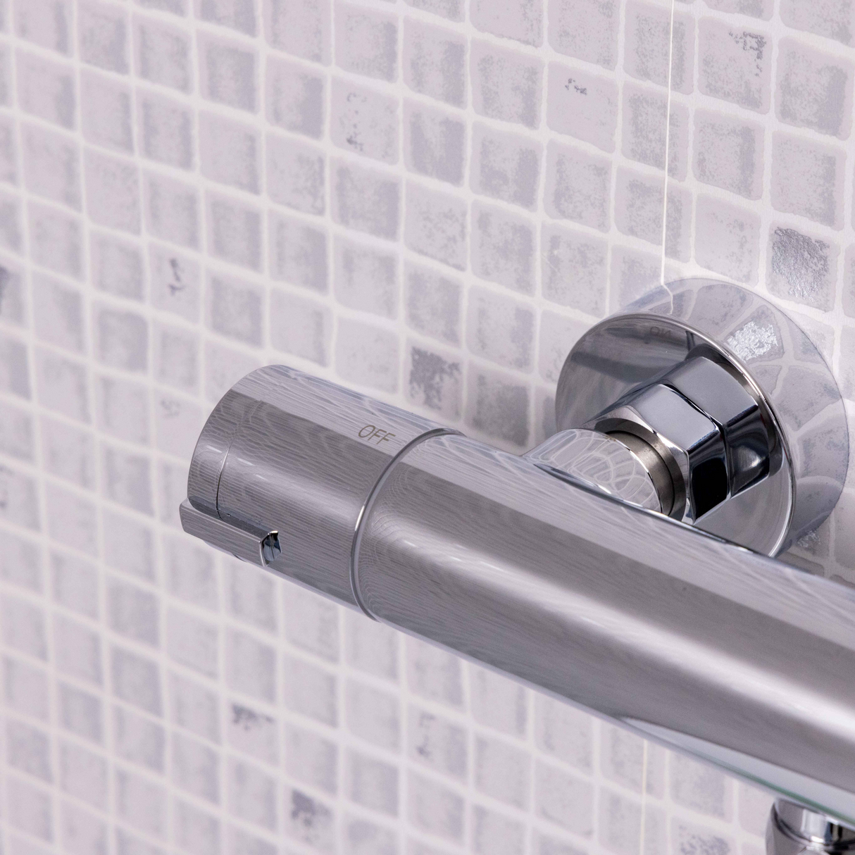 Mist | Round Thermostatic Bar Shower Valve | Chrome